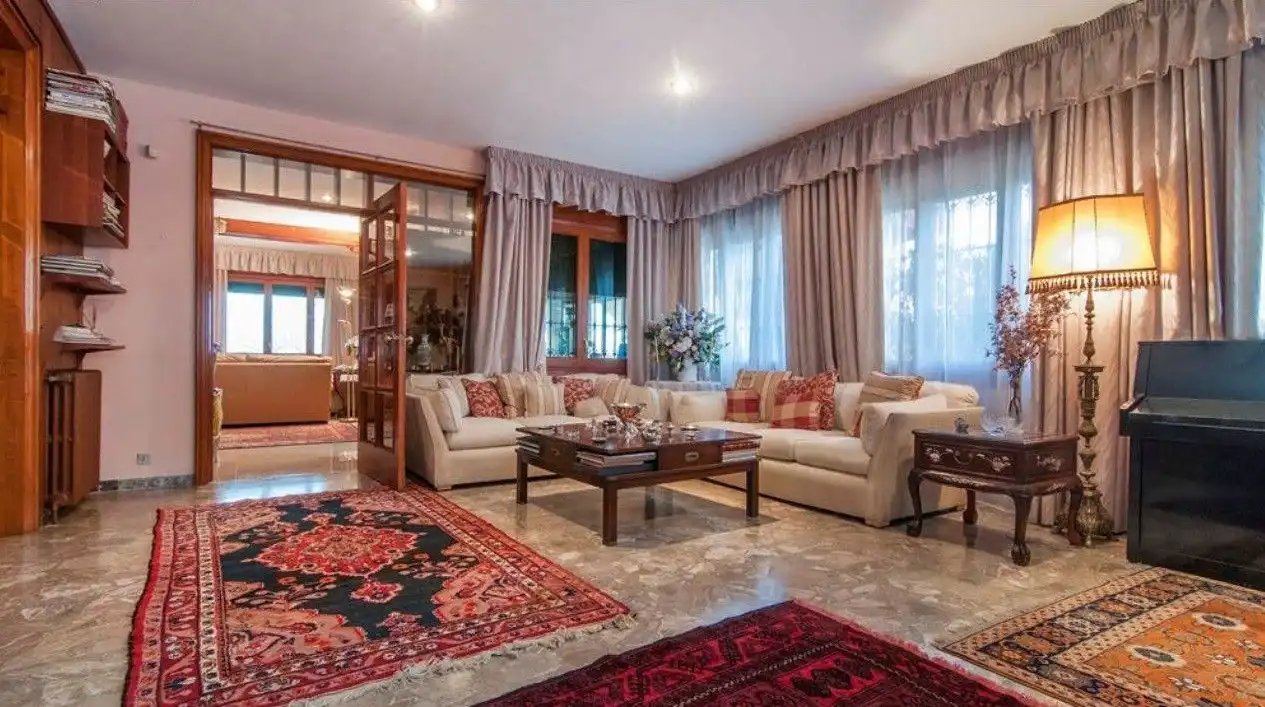 Living room of Houses for sale in Castelldefels  with Heating, Private garden and Terrace