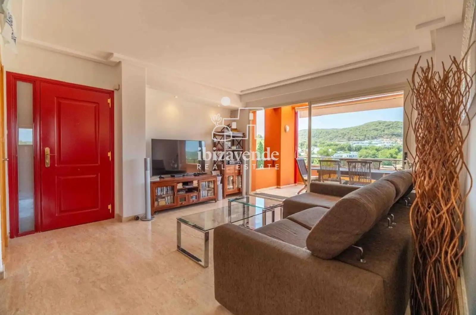 Habitación de Dúplex en venta en Santa Eulària des Riu con Aire acondicionado, Terraza y Trastero