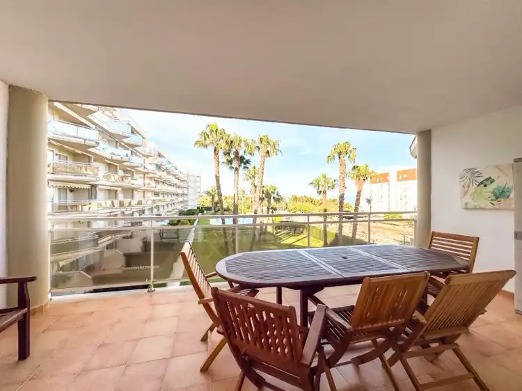 Terrasse von Wohnungen zur Miete in Mont-roig del Camp mit Klimaanlage, Terrasse und Möbliert