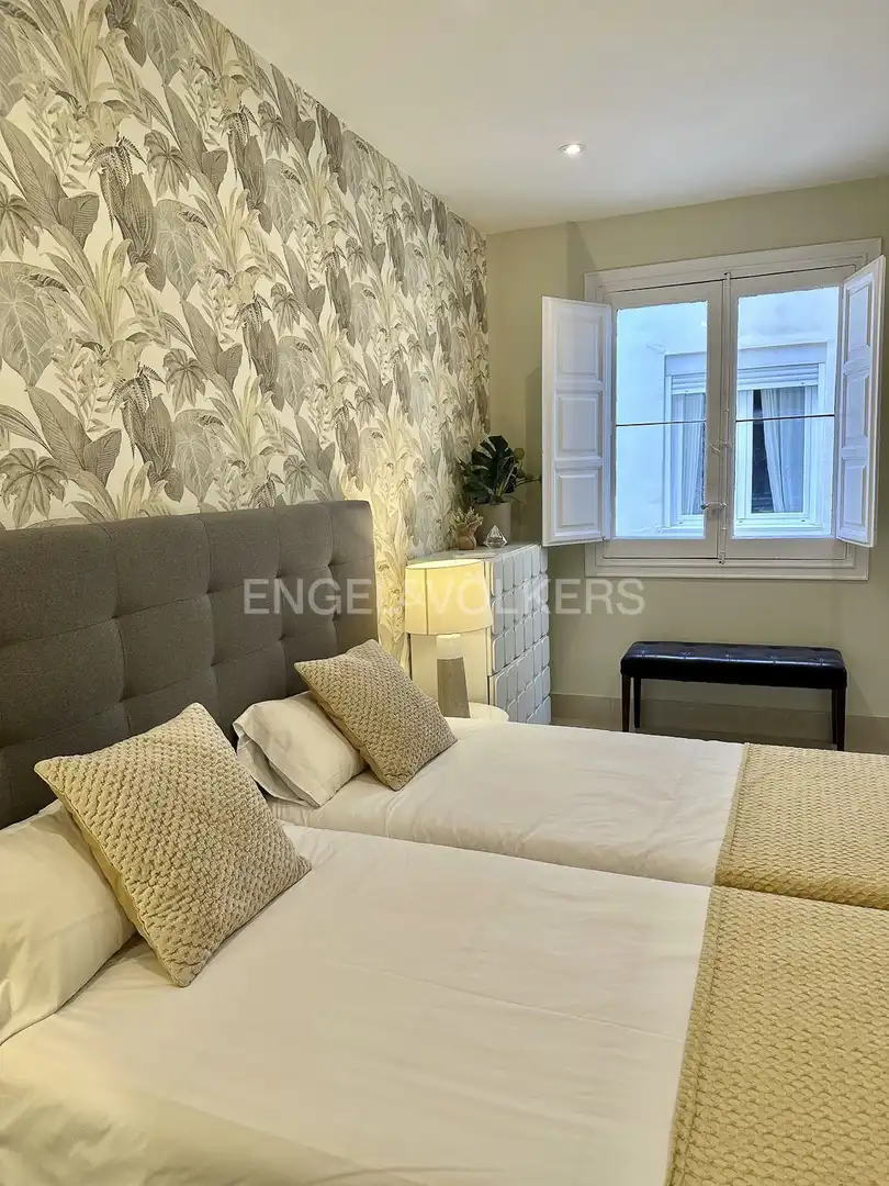 Habitación de Piso de alquiler en Madrid con Aire acondicionado, Calefacción y Amueblado