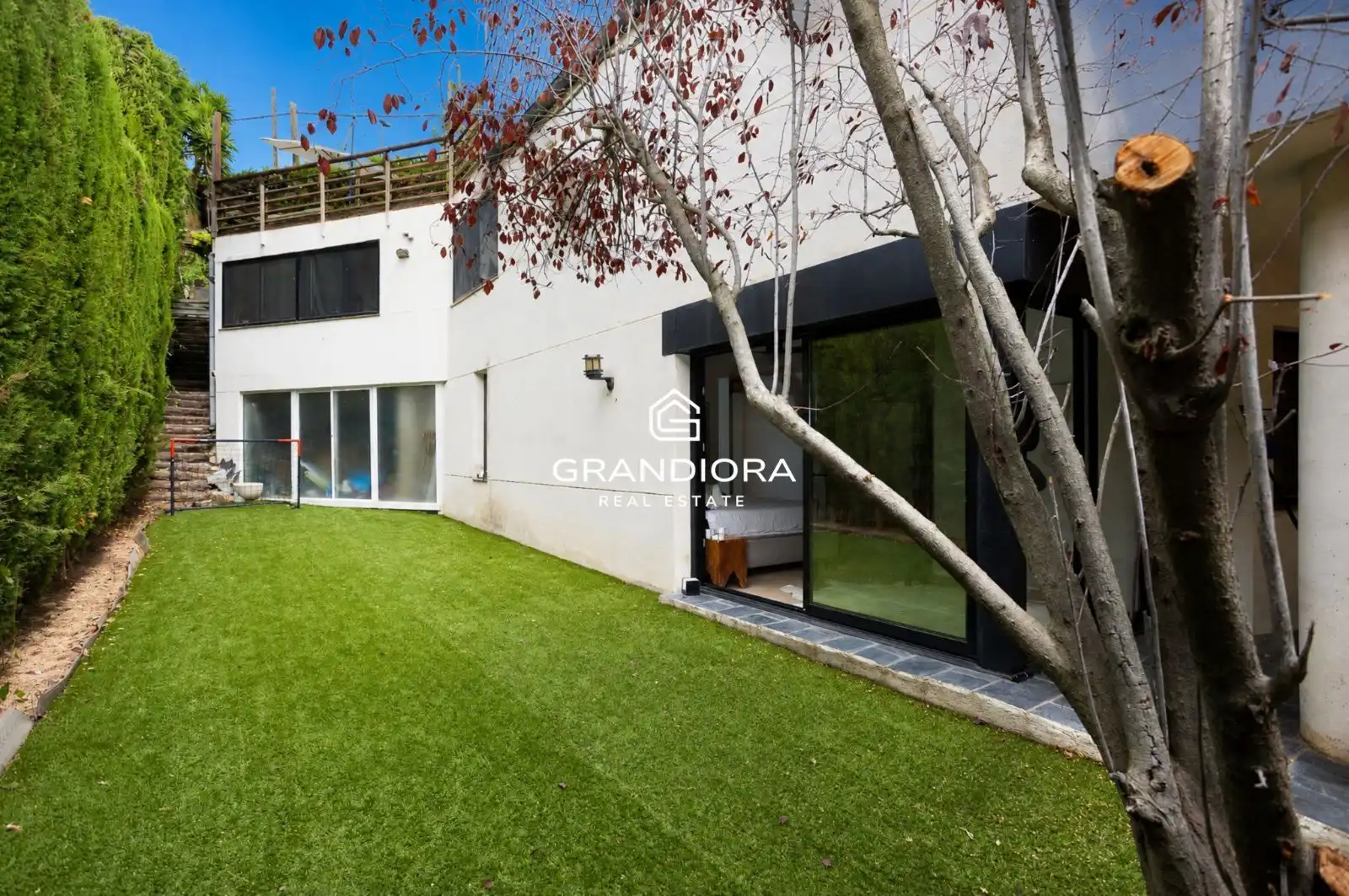 Garden of Houses for rent in Alella  with Swimming Pool
