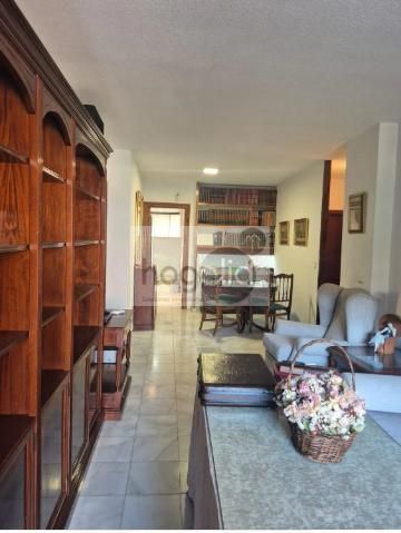 Sala d'estar de Pis de lloguer en  Sevilla Capital amb Aire condicionat, Terrassa i Moblat