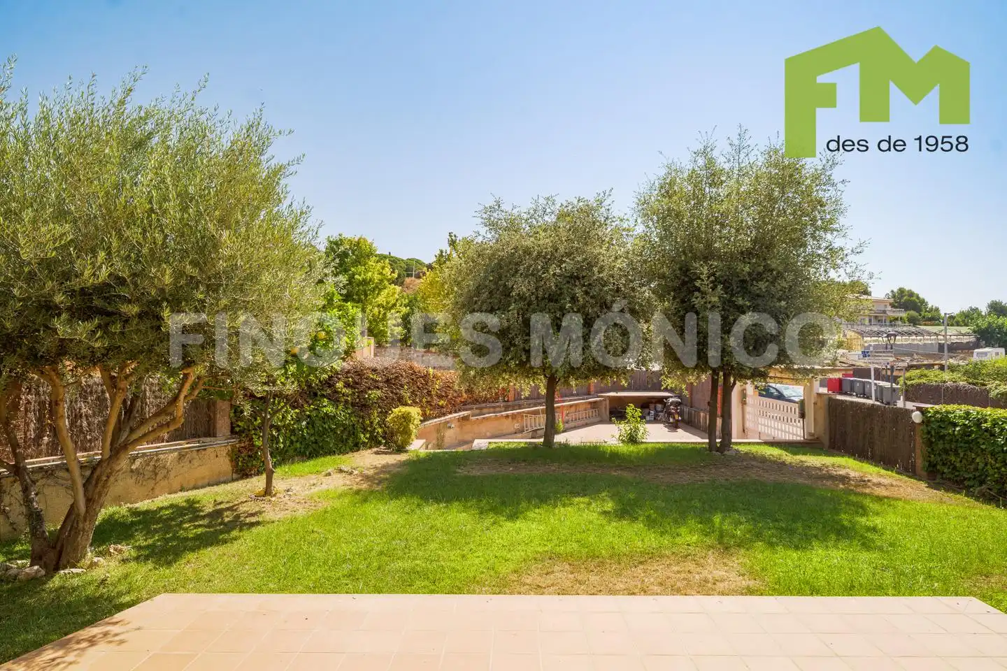 Jardín de Casa o chalet en venta en Teià con Calefacción, Jardín privado y Terraza