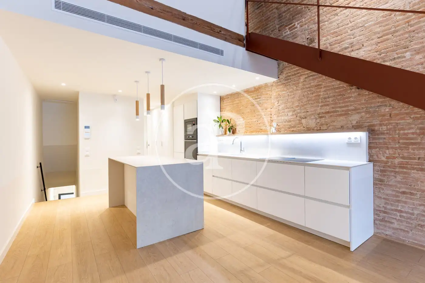 Cocina de Casa adosada en venta en Sabadell con Aire acondicionado, Calefacción y Terraza