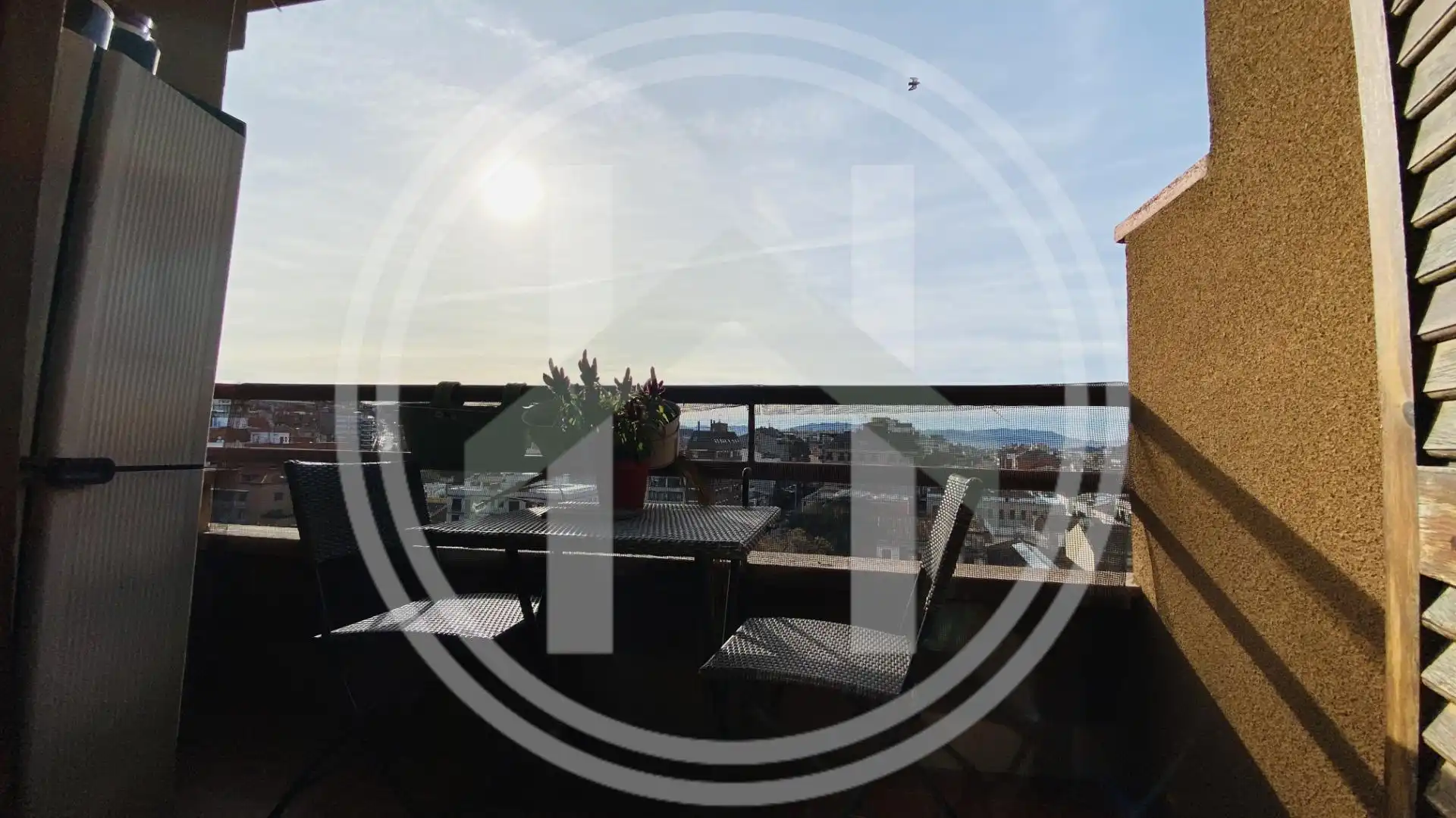 Terrace of Flat for sale in Granollers  with Heating, Parquet flooring and Balcony