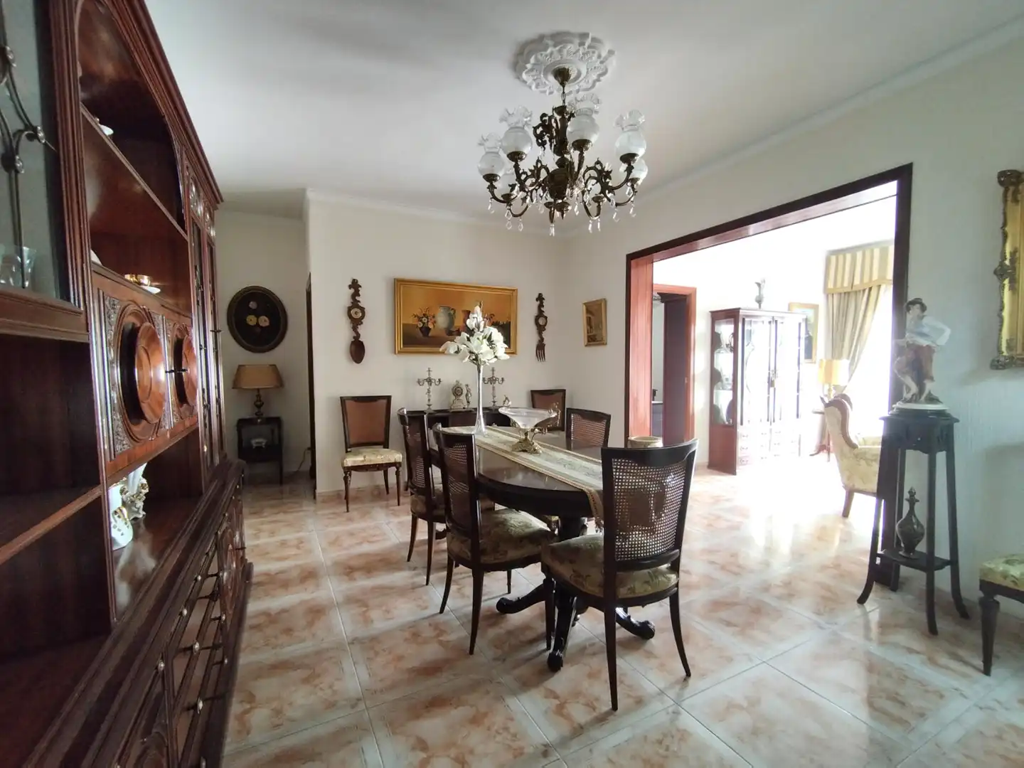 Comedor de Piso en venta en Lepe con Terraza, Trastero y Amueblado