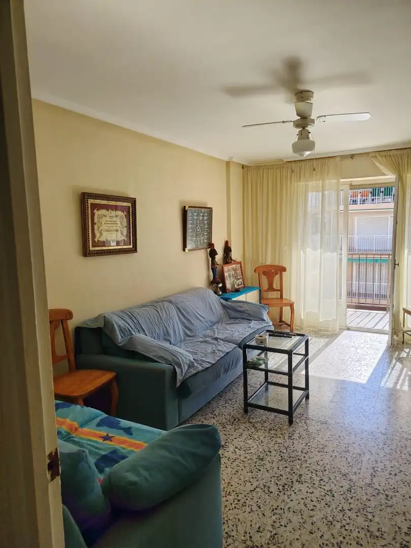 Sala de estar de Piso en venta en Santa Pola con Balcón