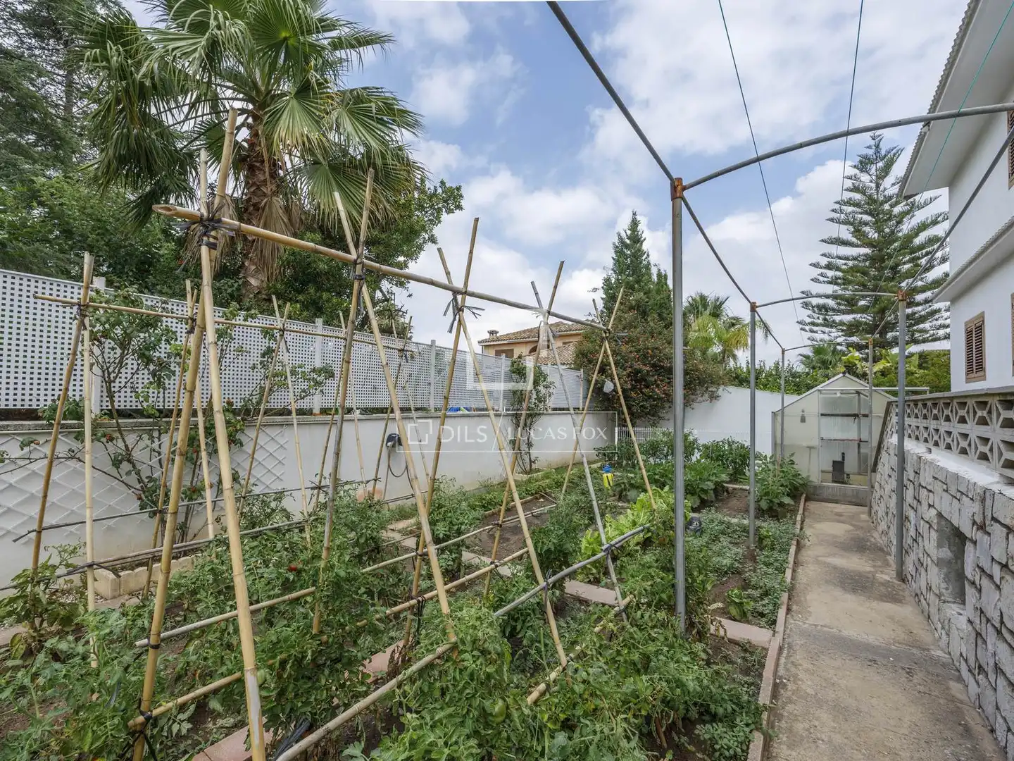 Garden of Houses for sale in Paterna  with Heating, Private garden and Parquet flooring