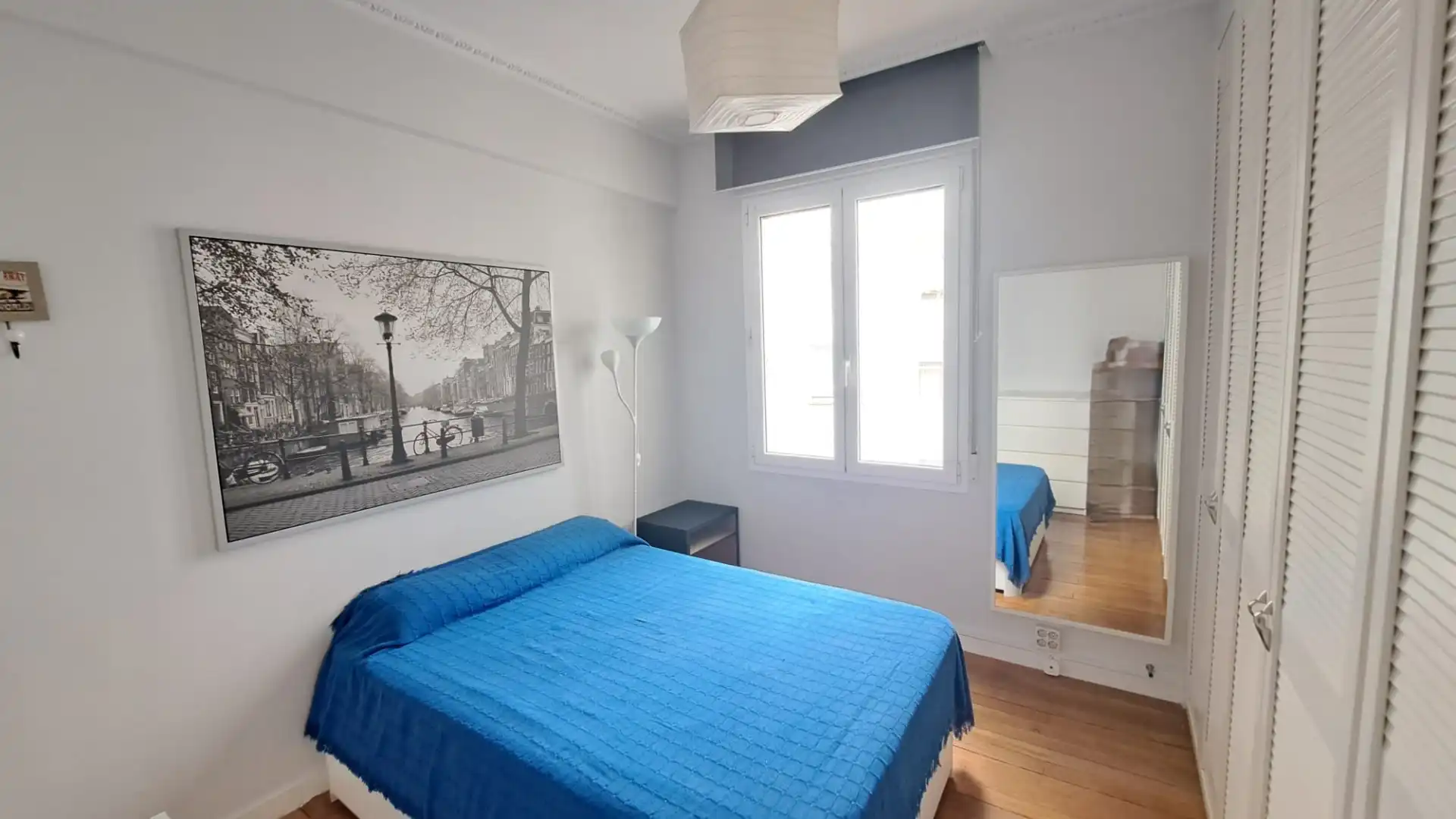Schlafzimmer von Wohnung zum Verkauf in Bilbao  mit Klimaanlage, Heizung und Ofen
