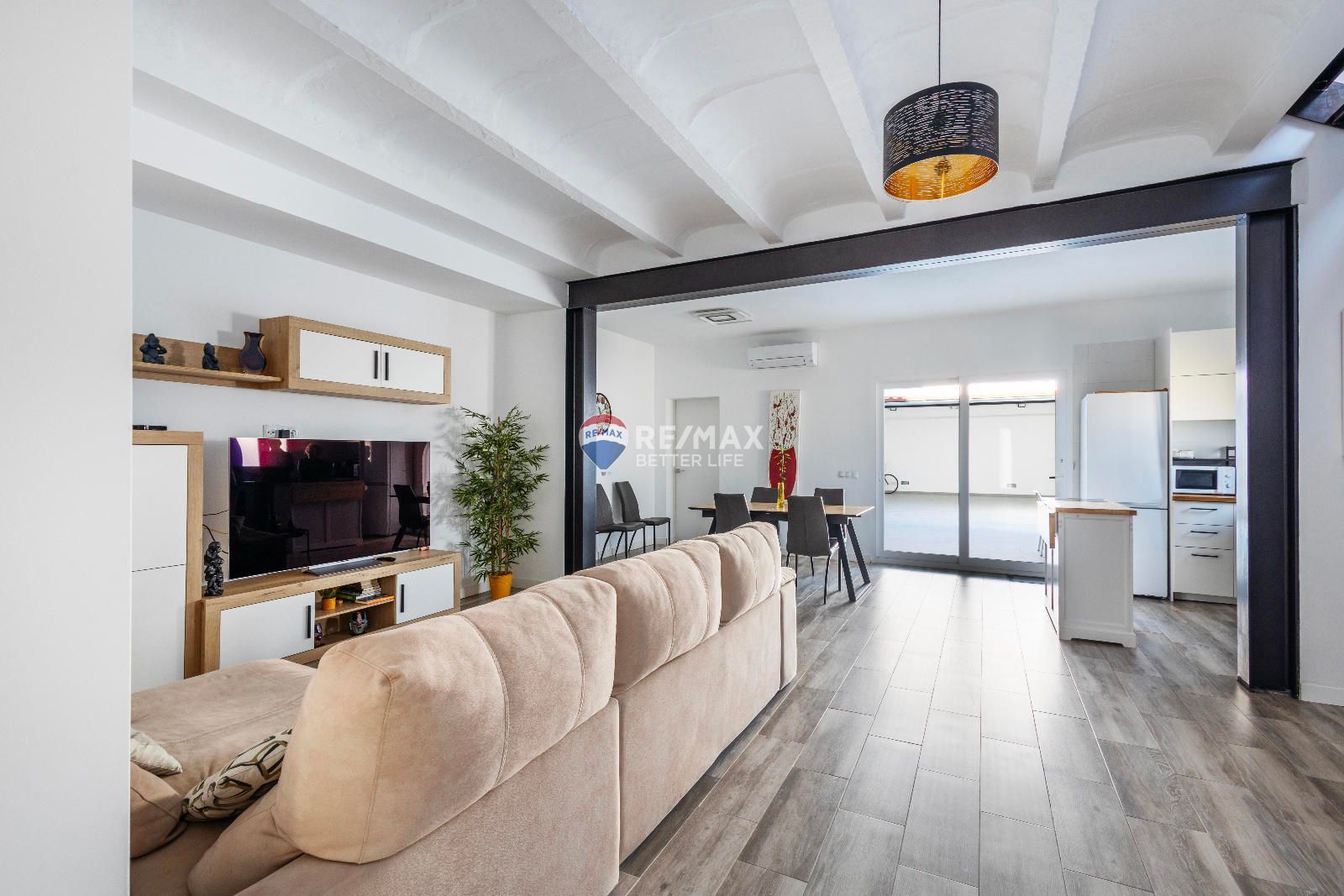 Sala d'estar de Casa o xalet en venda en Sa Pobla amb Aire condicionat, Calefacció i Terrassa
