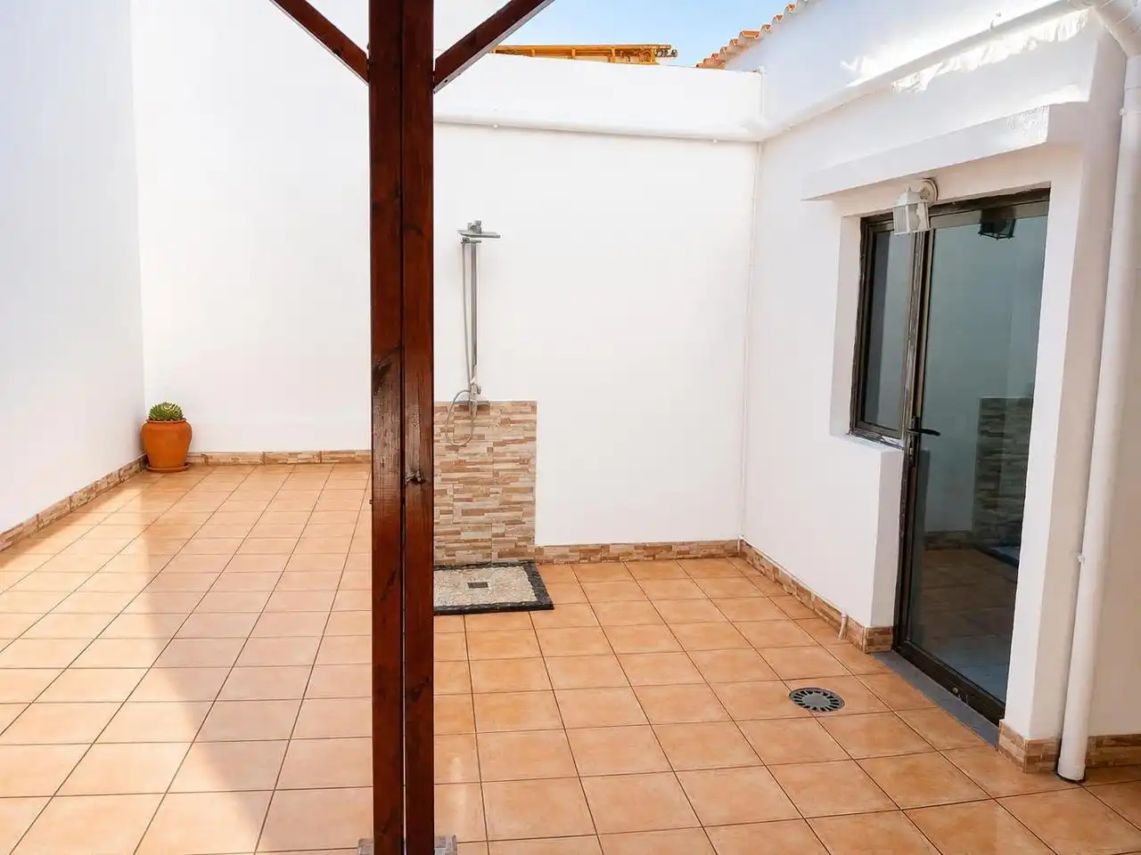 Terrassa de Casa adosada de lloguer en Santa Lucía de Tirajana amb Aire condicionat, Terrassa i Moblat