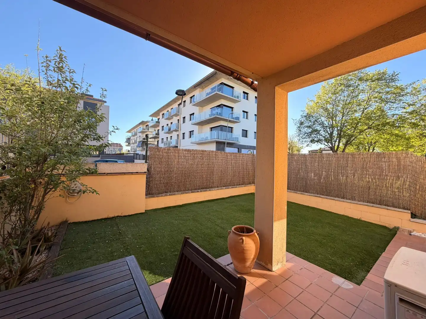 Terraza de Casa adosada en venta en Vilablareix con Calefacción y Trastero