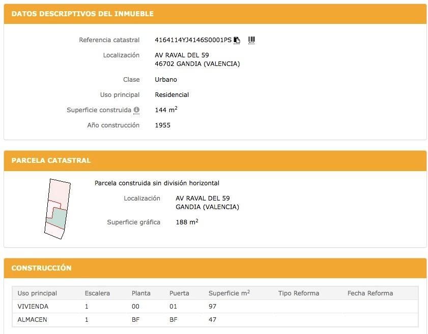 Jardín de Casa o chalet en venta en Gandia