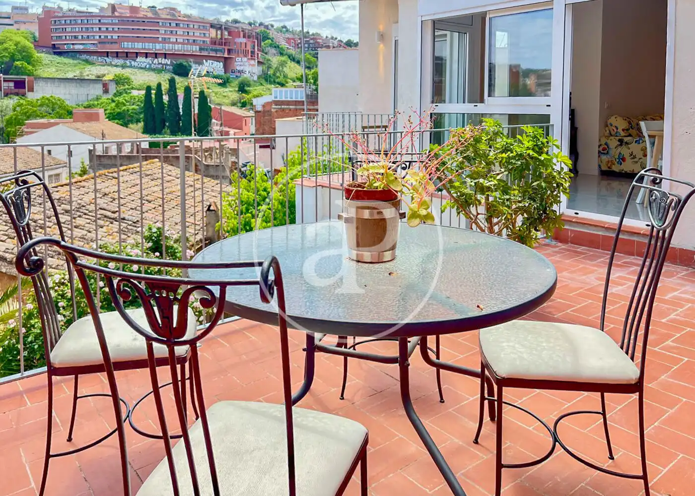 Terrace of Houses for rent in Barcelona  with Air Conditioner, Heating and Terrace