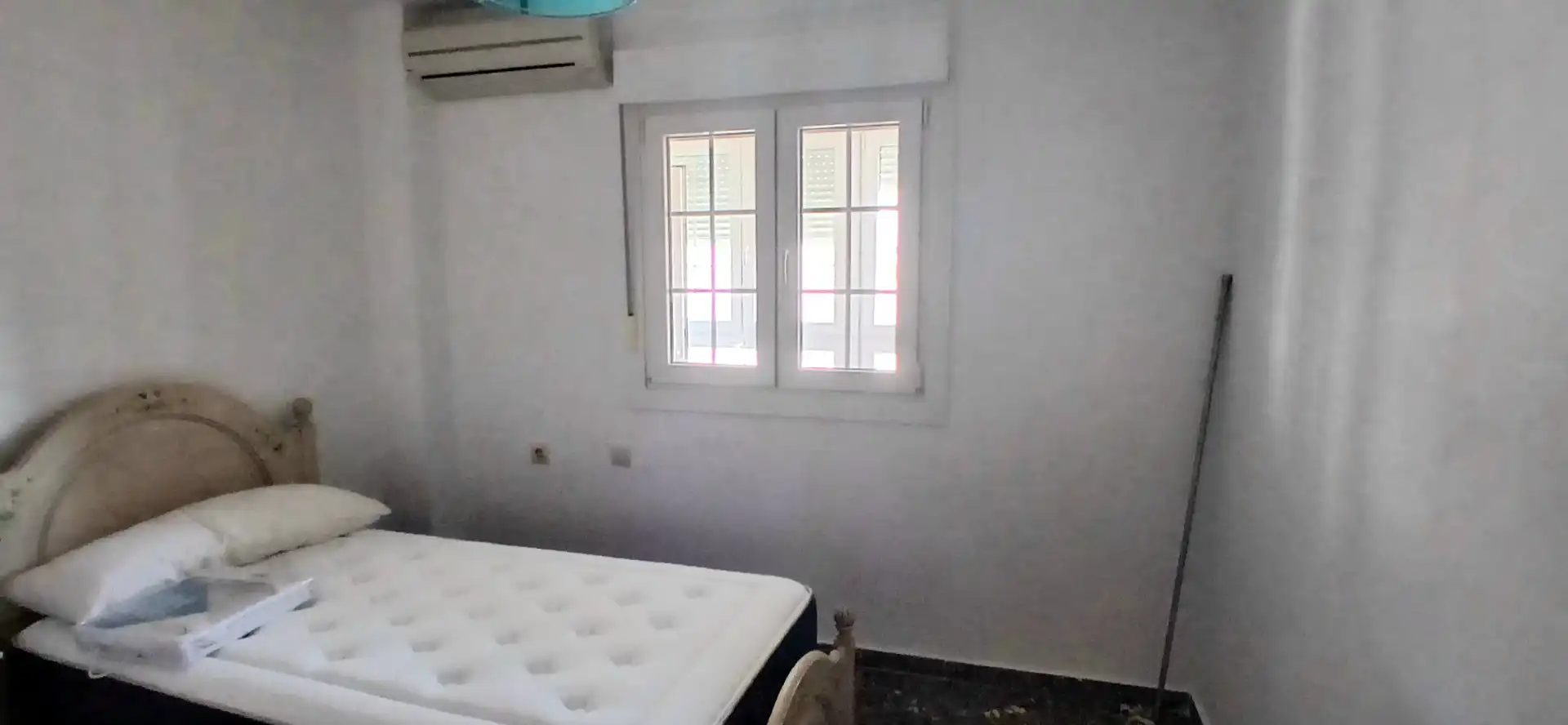 Bedroom of Flat for rent in Almería  with Air Conditioner, Terrace and Furnished