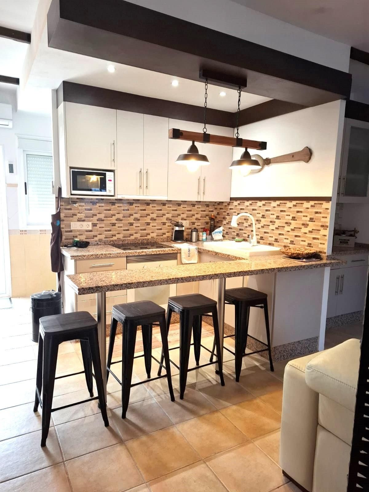 Kitchen of Apartment for sale in Guillena  with Air Conditioner, Heating and Terrace