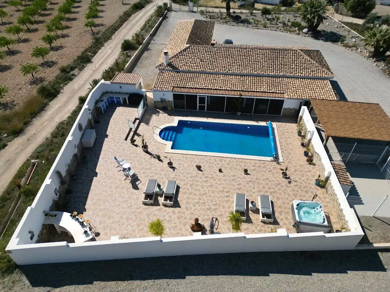 Piscina de Casa o chalet en venta en Albox con Aire acondicionado, Terraza y Piscina