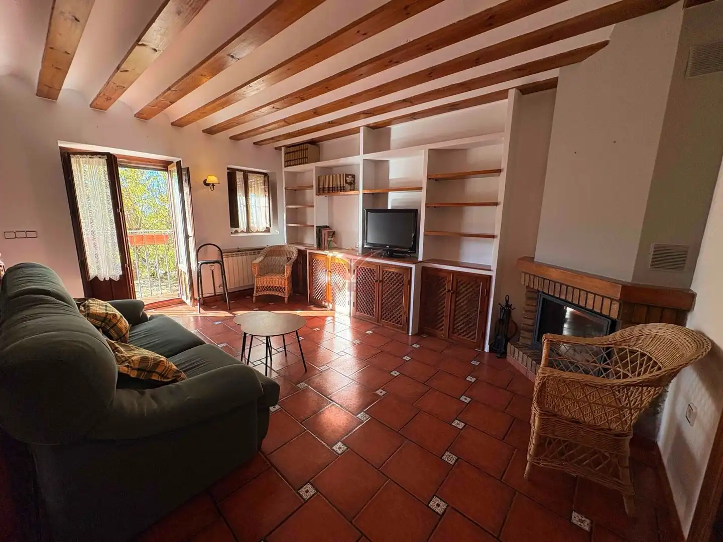 Sala de estar de Casa o chalet de alquiler en Cuenca con Calefacción y Amueblado