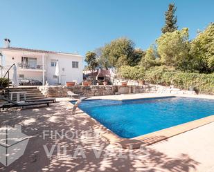 Piscina de Casa o xalet en venda en Caldes de Montbui amb Terrassa i Piscina