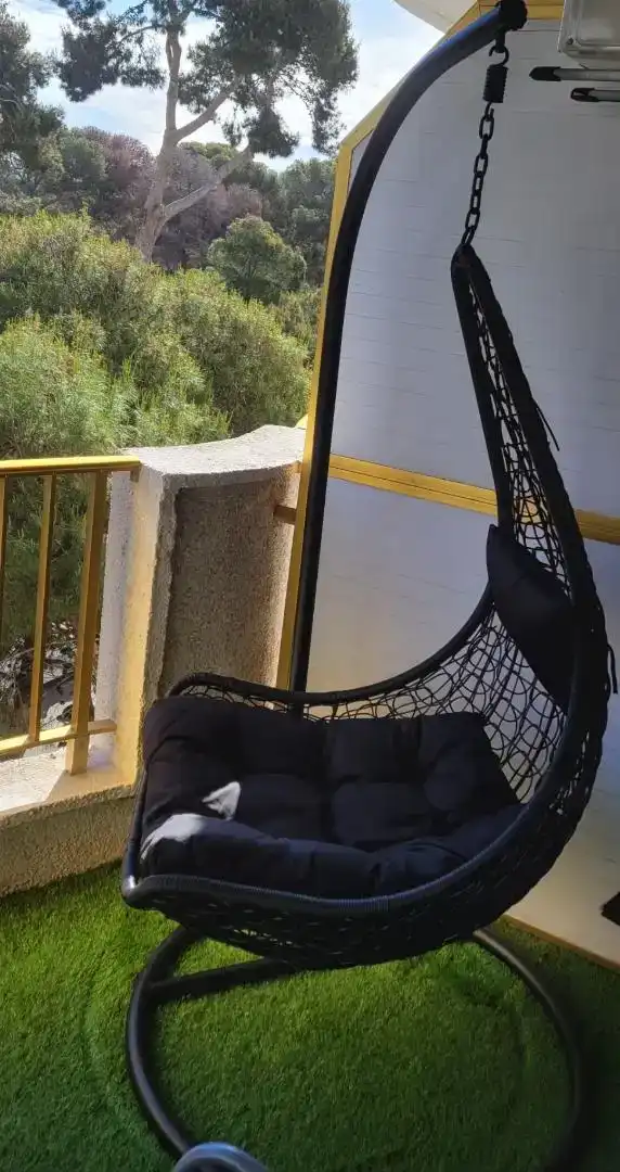 Terrasse von Wohnungen zur Miete in Salou mit Klimaanlage, Schwimmbad und Balkon