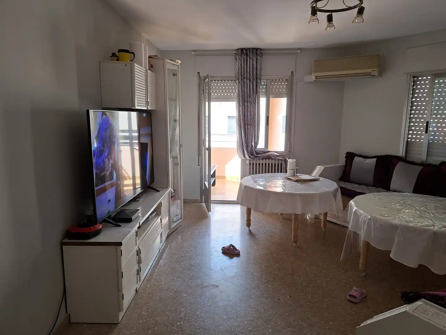 Sala d'estar de Pis en venda en Caspe amb Aire condicionat, Calefacció i Traster