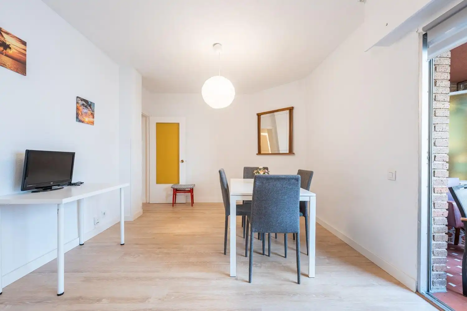 Esszimmer von Wohnung zur Miete in Madrid mit Heizung und Terrasse