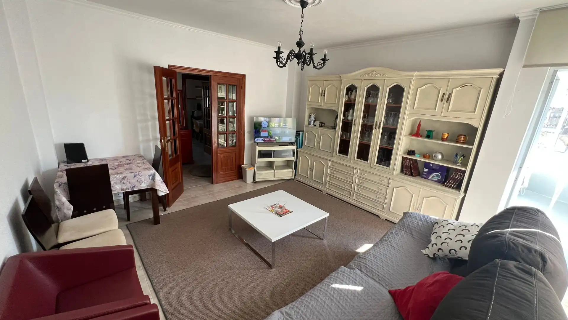 Sala de estar de Piso en venta en Cuntis con Amueblado