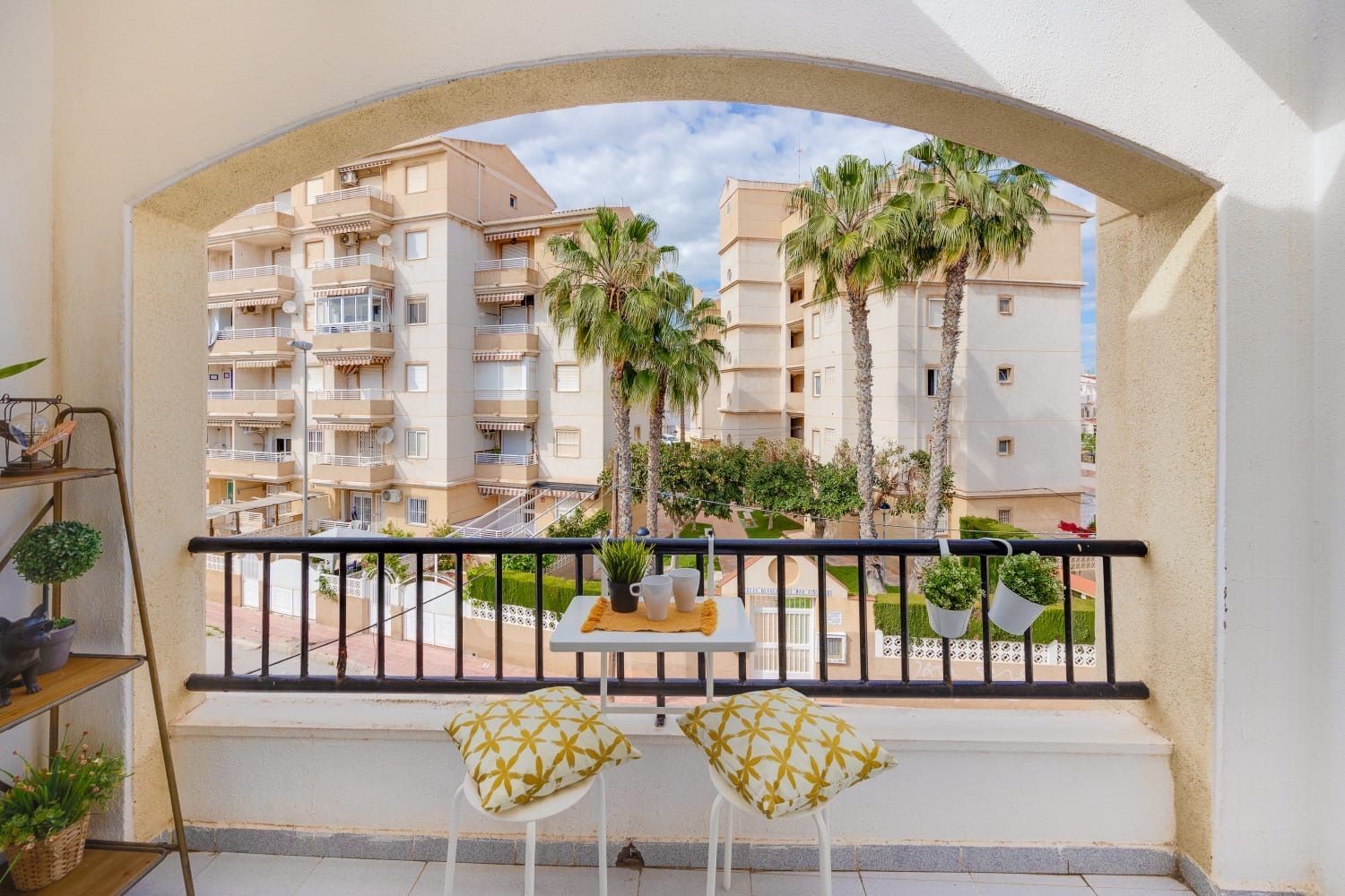 Terrace of Flat to rent in Torrevieja  with Heating, Terrace and Furnished
