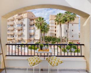 Terrace of Flat to rent in Torrevieja  with Heating, Terrace and Furnished