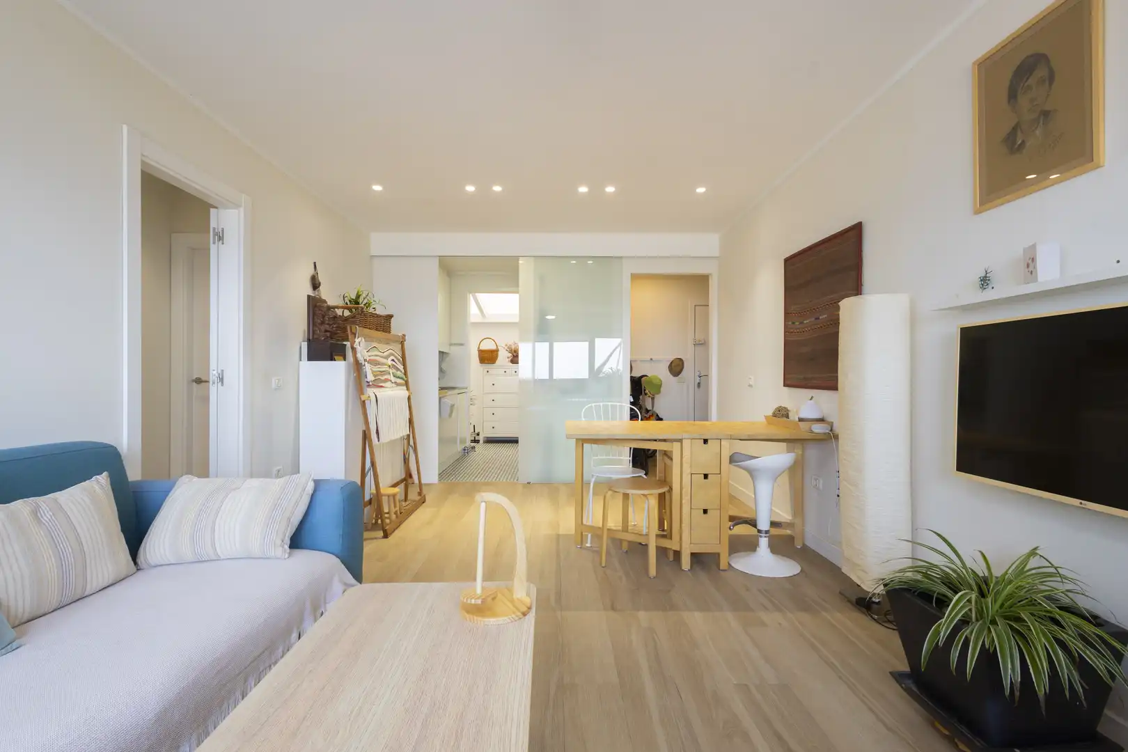 Wohnzimmer von Wohnung zum Verkauf in Güímar mit Heizung, Abstellraum und Möbliert