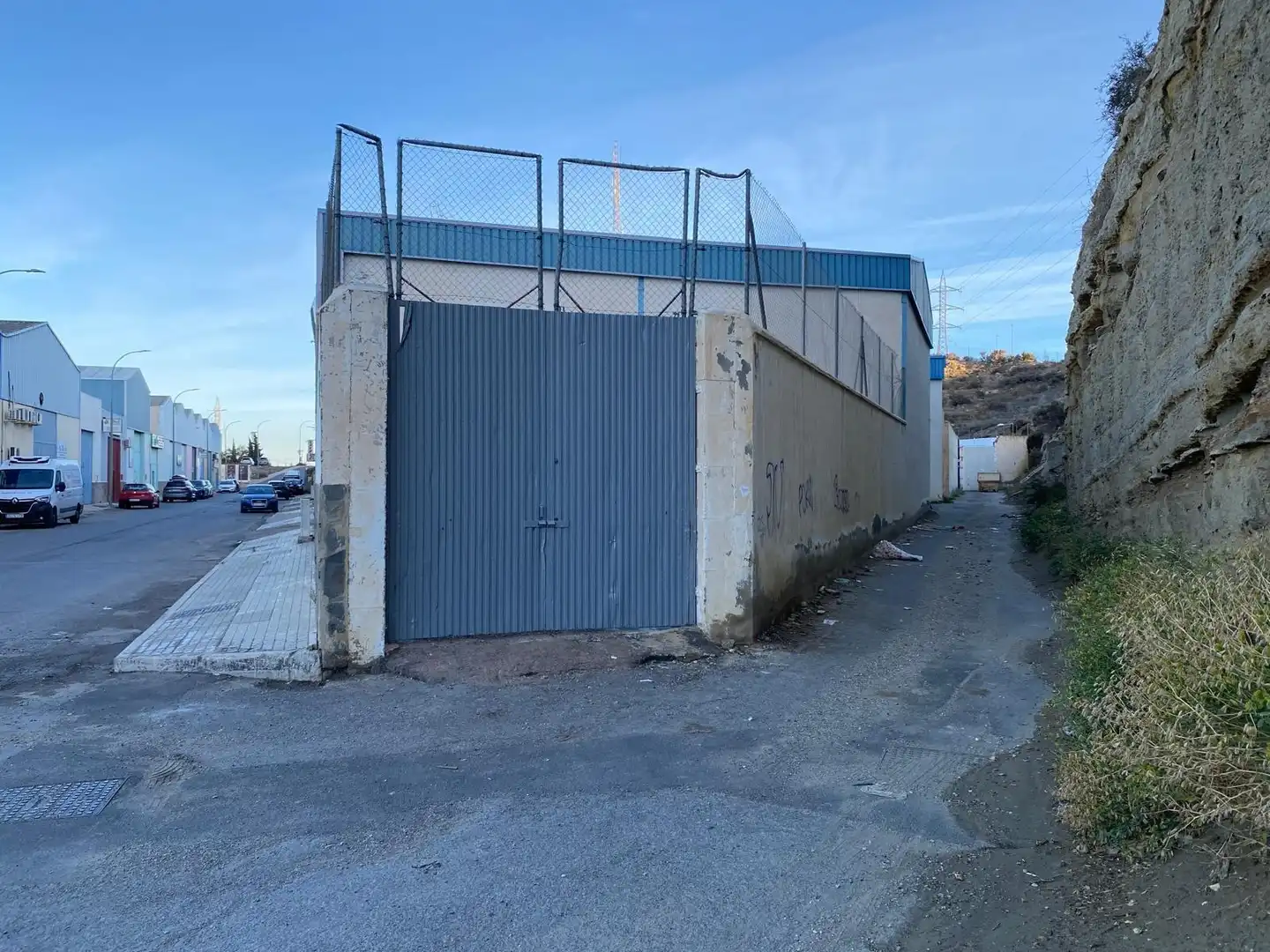 Exterior view of Industrial buildings for sale in Huércal de Almería