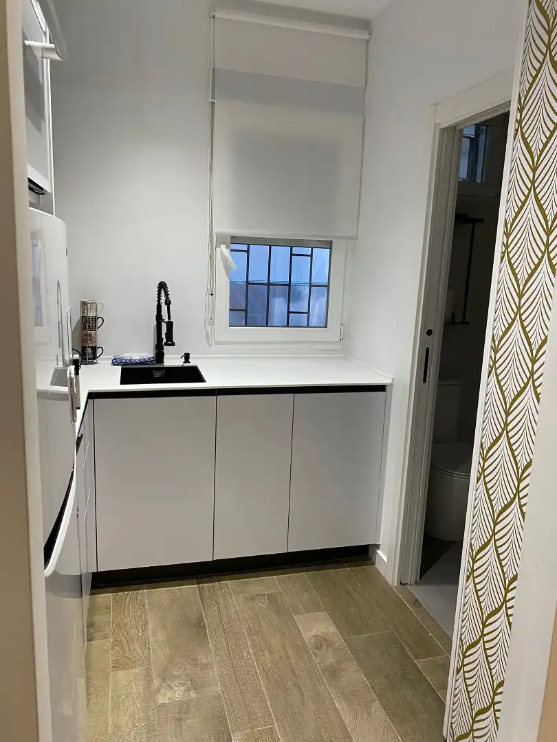 Küche von Wohnung zur Miete in Madrid mit Klimaanlage, Heizung und Möbliert