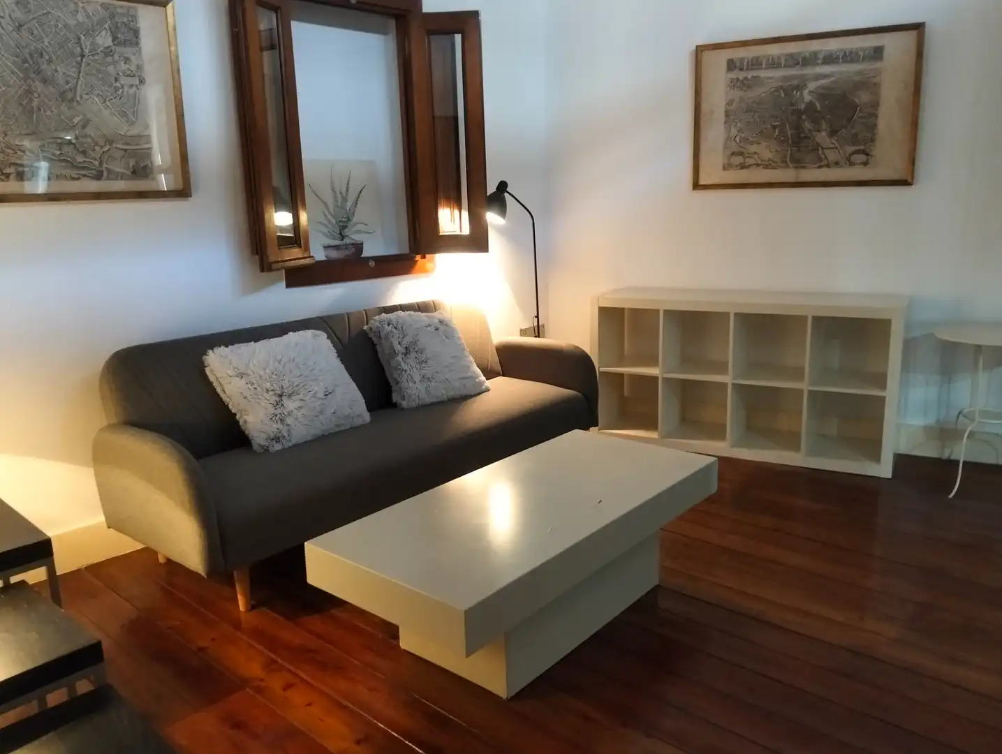 Sala de estar de Apartamento de alquiler en Toledo con Aire acondicionado, Calefacción y Parquet