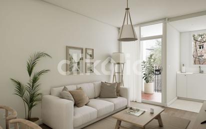 Sala d'estar de Pis en venda en  Barcelona Capital amb Aire condicionat, Calefacció i Terrassa