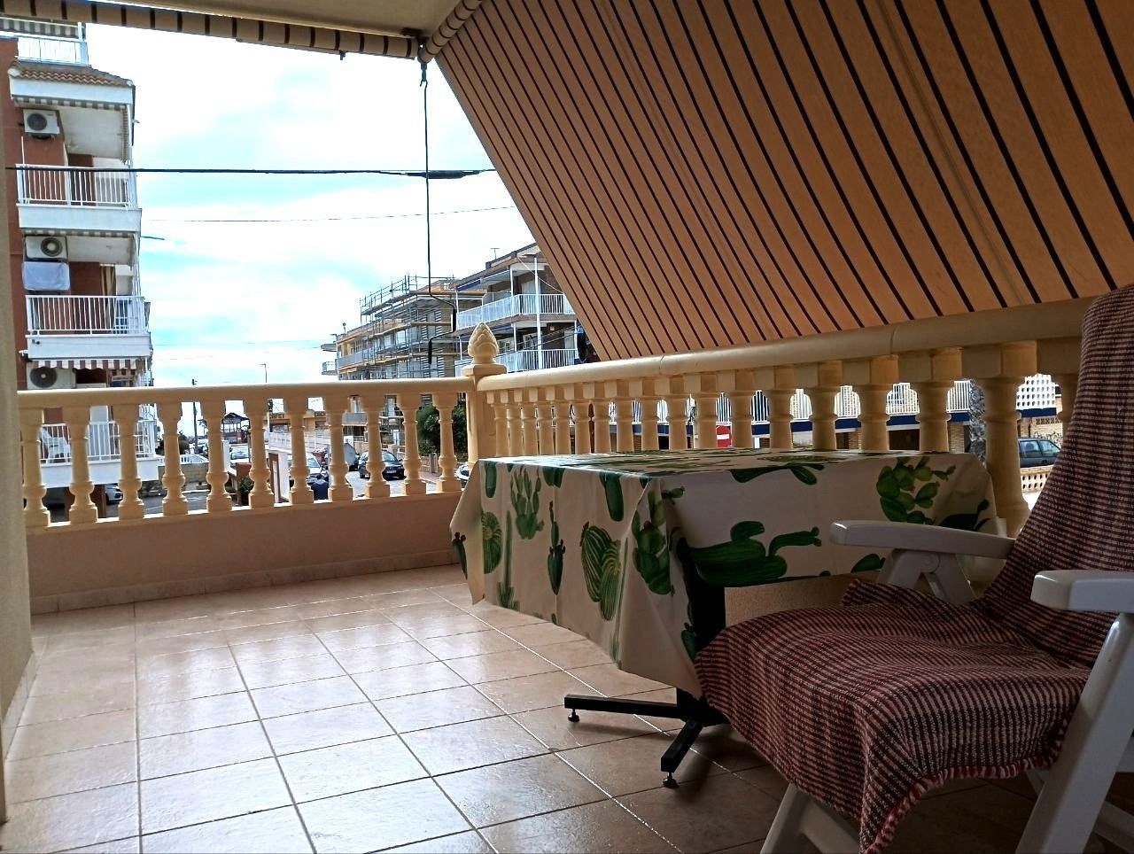 Terrace of Apartment for rent in Santa Pola  with Air Conditioner, Terrace and Storage room