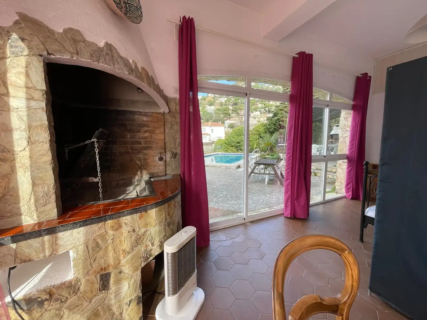 Jardín de Casa o chalet en venta en Lloret de Mar con Calefacción, Jardín privado y Terraza