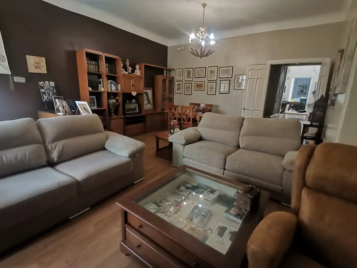 Living room of Houses for sale in Almería  with Air Conditioner, Private garden and Terrace