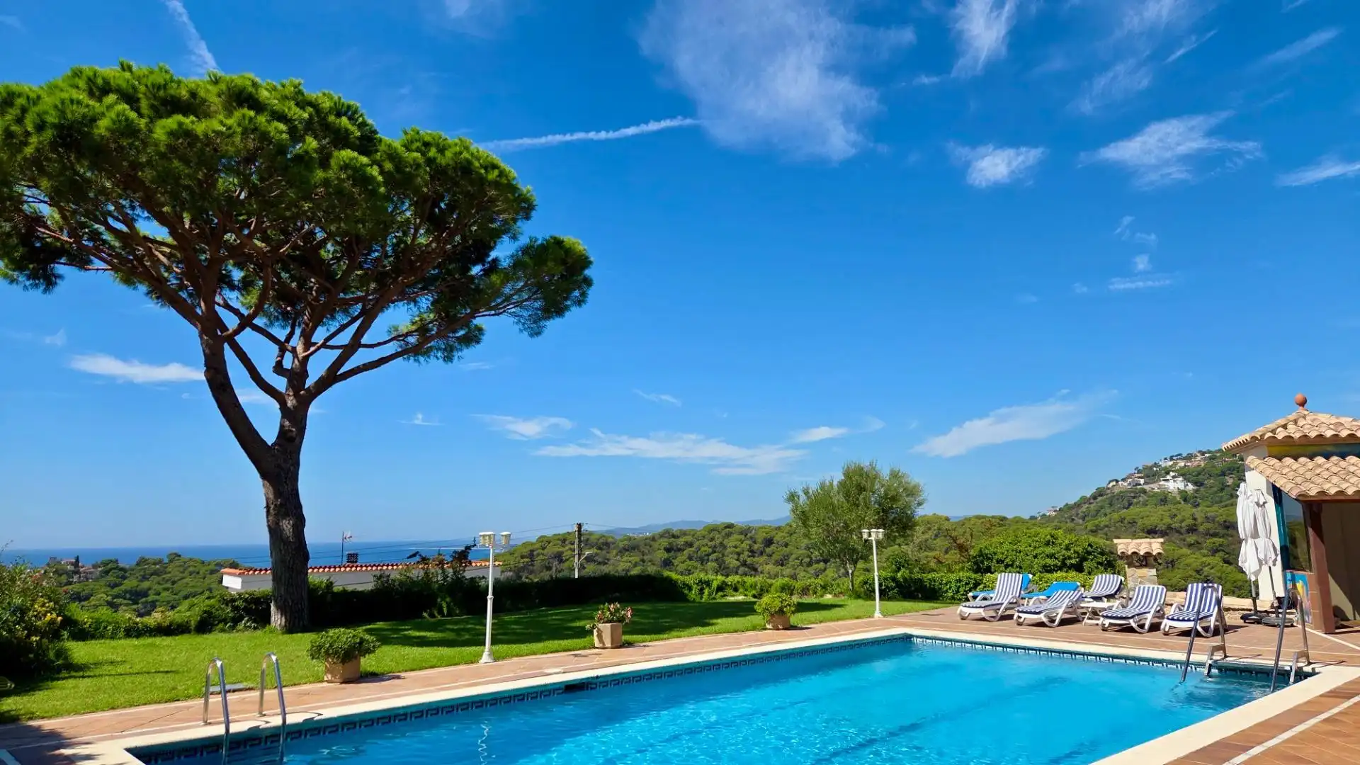 Piscina de Casa o xalet en venda en Lloret de Mar amb Aire condicionat, Calefacció i Jardí privat