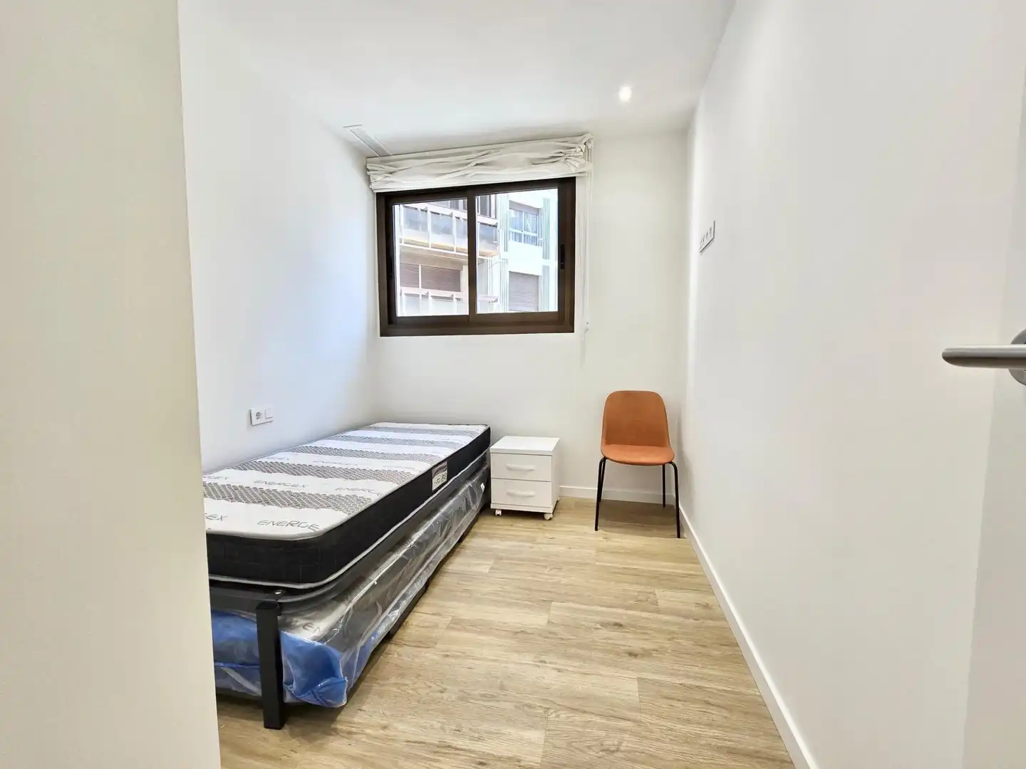 Bedroom of Flat for rent in Valencia  with Parquet flooring and Terrace