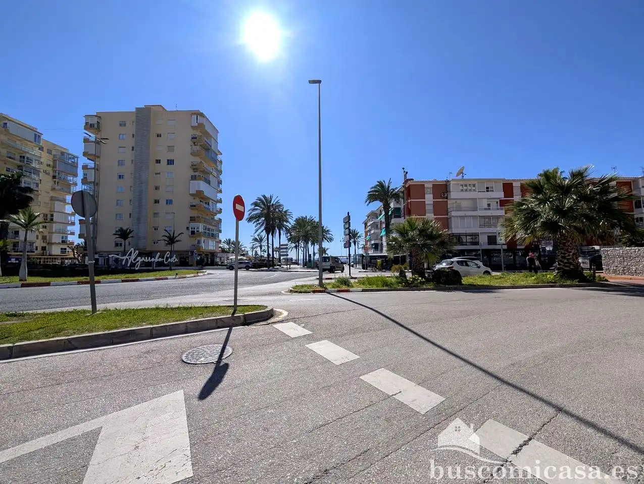 Vista exterior de Planta baja en venta en Algarrobo con Jardín privado, Terraza y Amueblado