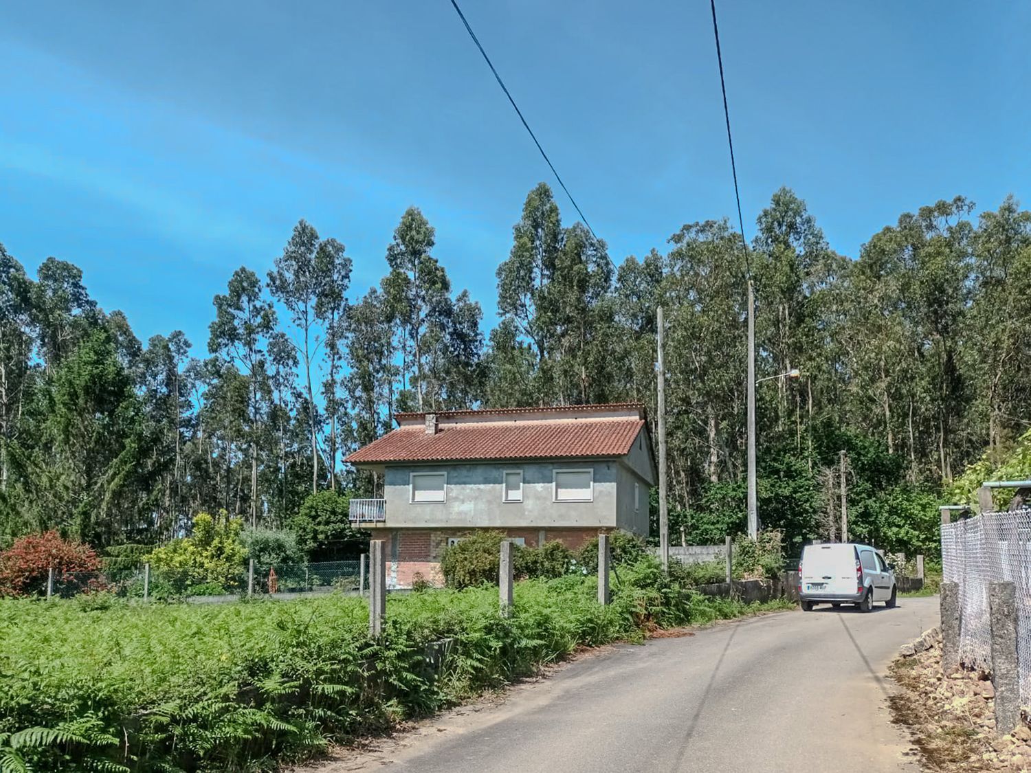 Vista exterior de Casa o xalet en venda en Sanxenxo amb Jardí privat i Traster