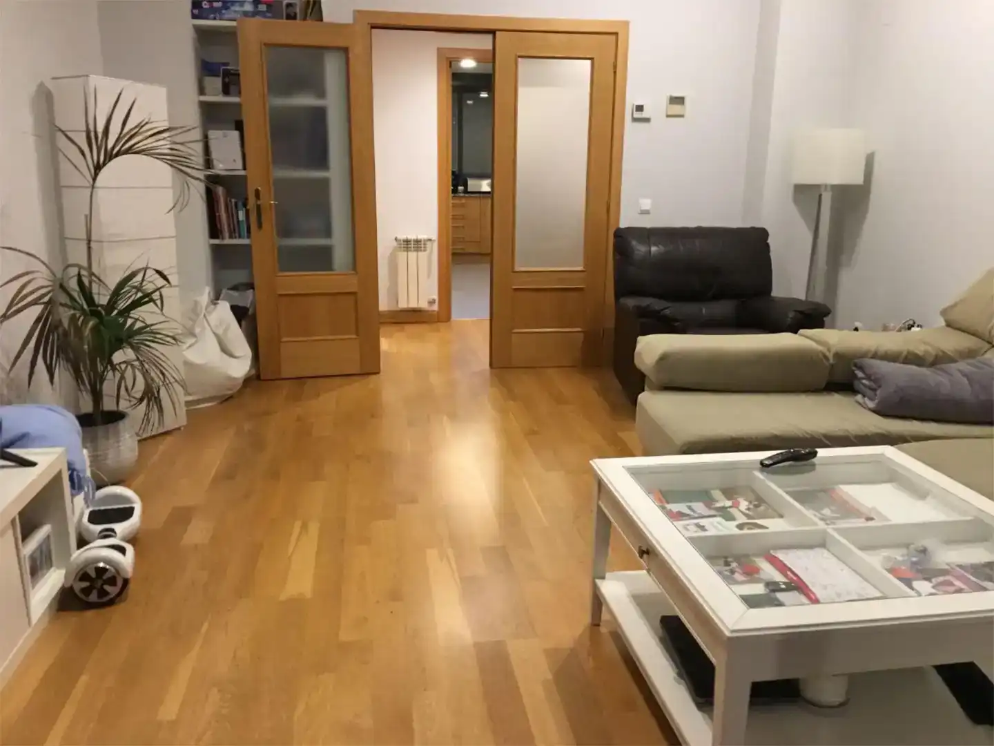 Wohnzimmer von Dachboden zur Miete in San Sebastián de los Reyes mit Klimaanlage, Schwimmbad und Balkon