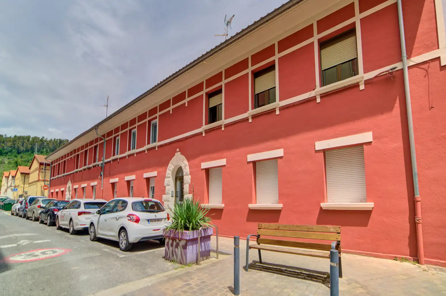 Exterior view of Flat for sale in Villava / Atarrabia  with Heating, Private garden and Parquet flooring