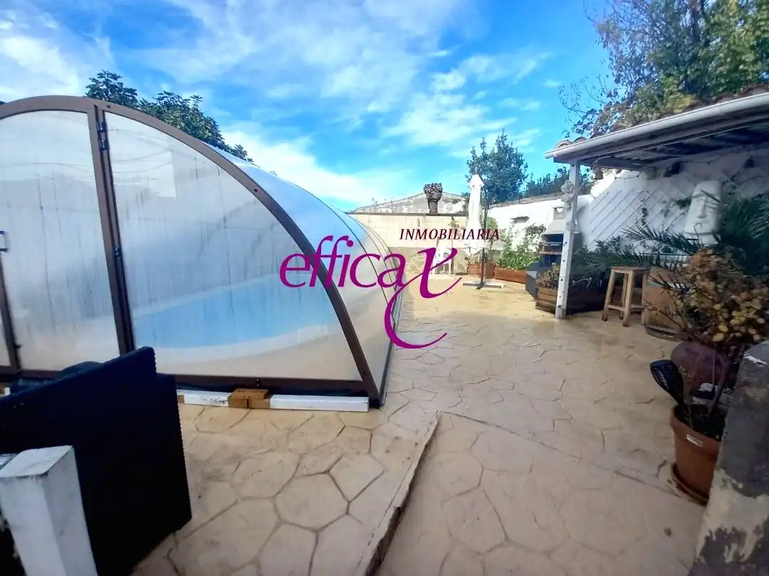 Jardín de Casa o chalet en venta en Santo Domingo-Caudilla con Aire acondicionado, Calefacción y Trastero