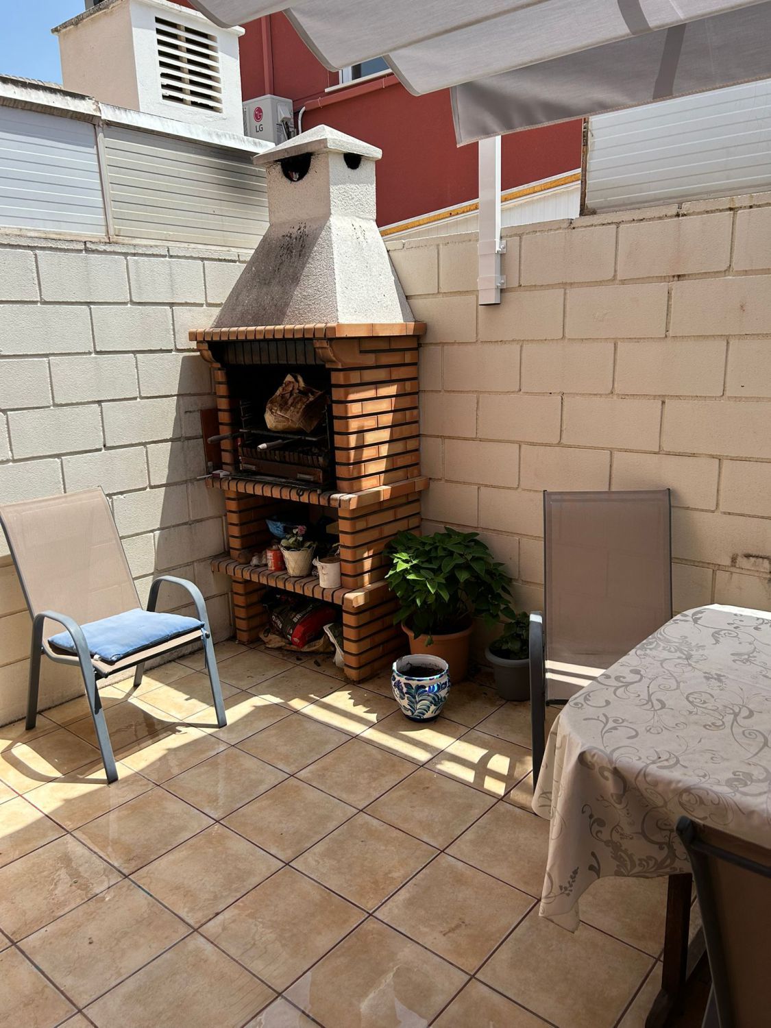 Terrace of Single-family semi-detached for sale in Burriana / Borriana  with Terrace