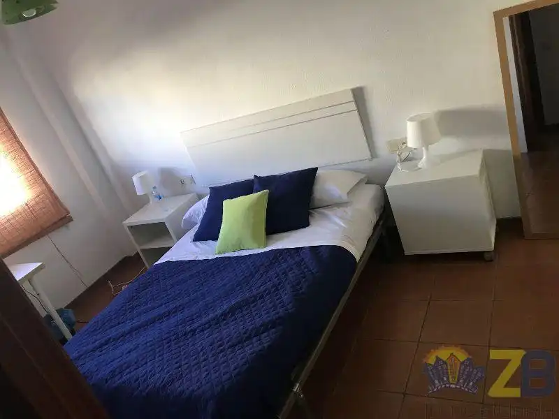 Schlafzimmer von Wohnung zur Miete in Málaga mit Terrasse