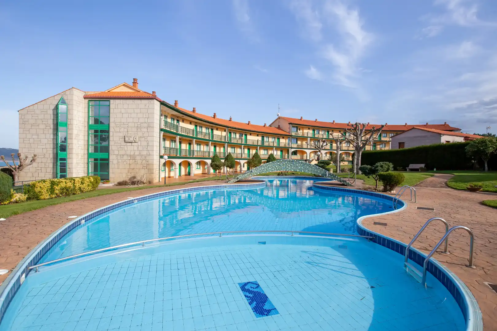 Piscina de Apartament en venda en Sanxenxo amb Terrassa, Traster i Moblat