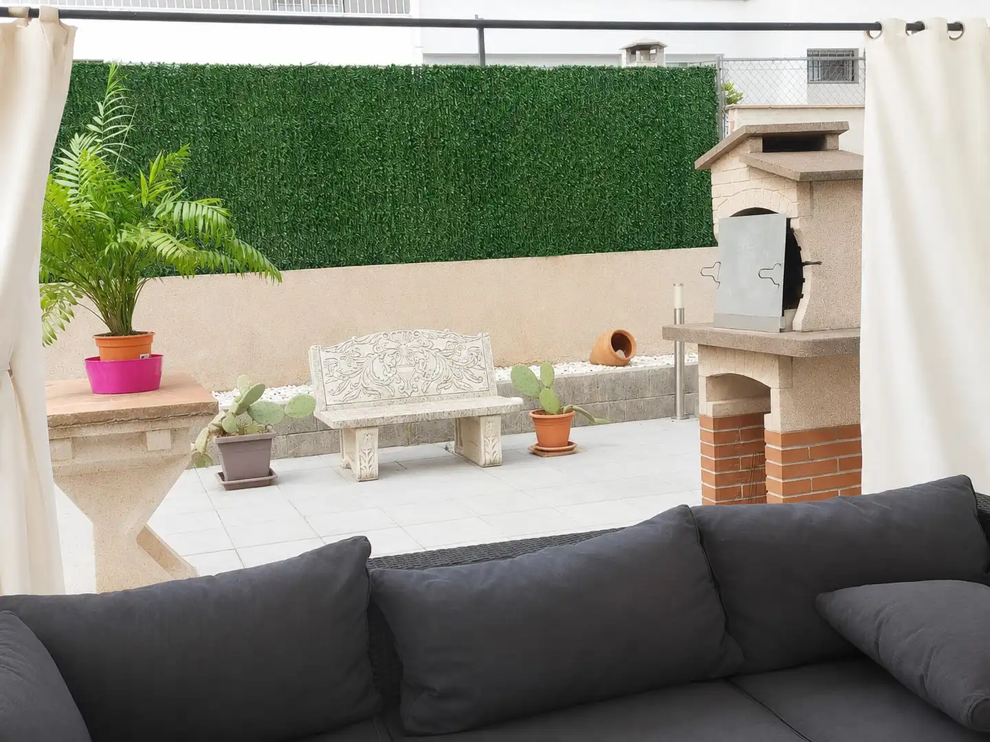 Terrace of Detached homes for sale in Sils  with Air Conditioner, Heating and Private garden
