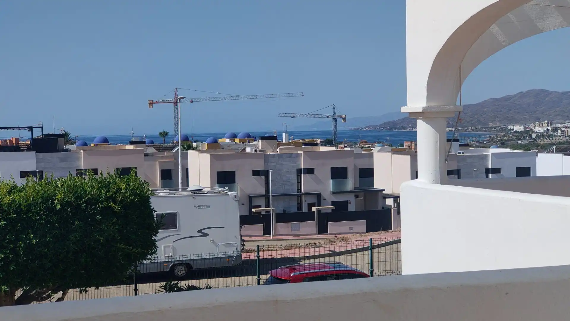 Vista exterior de Pis en venda en Pulpí amb Aire condicionat, Terrassa i Moblat