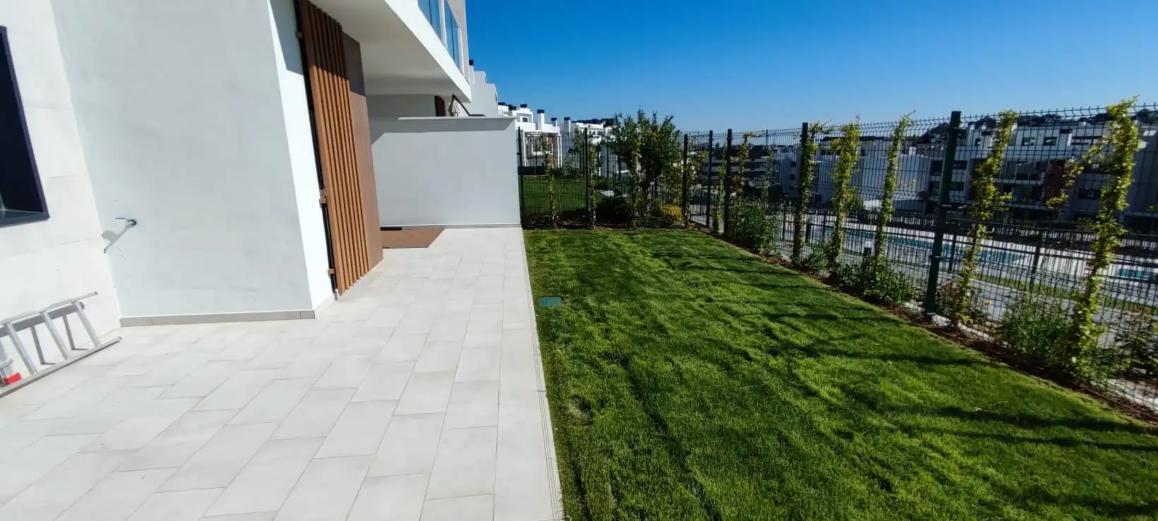 Terraza de Piso de alquiler en Colmenar Viejo con Aire acondicionado, Calefacción y Jardín privado
